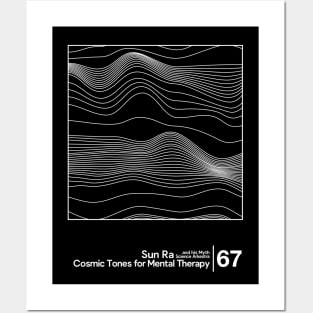 Sun Ra - Cosmic Tones / Minimal Style Graphic Artwork Design Posters and Art